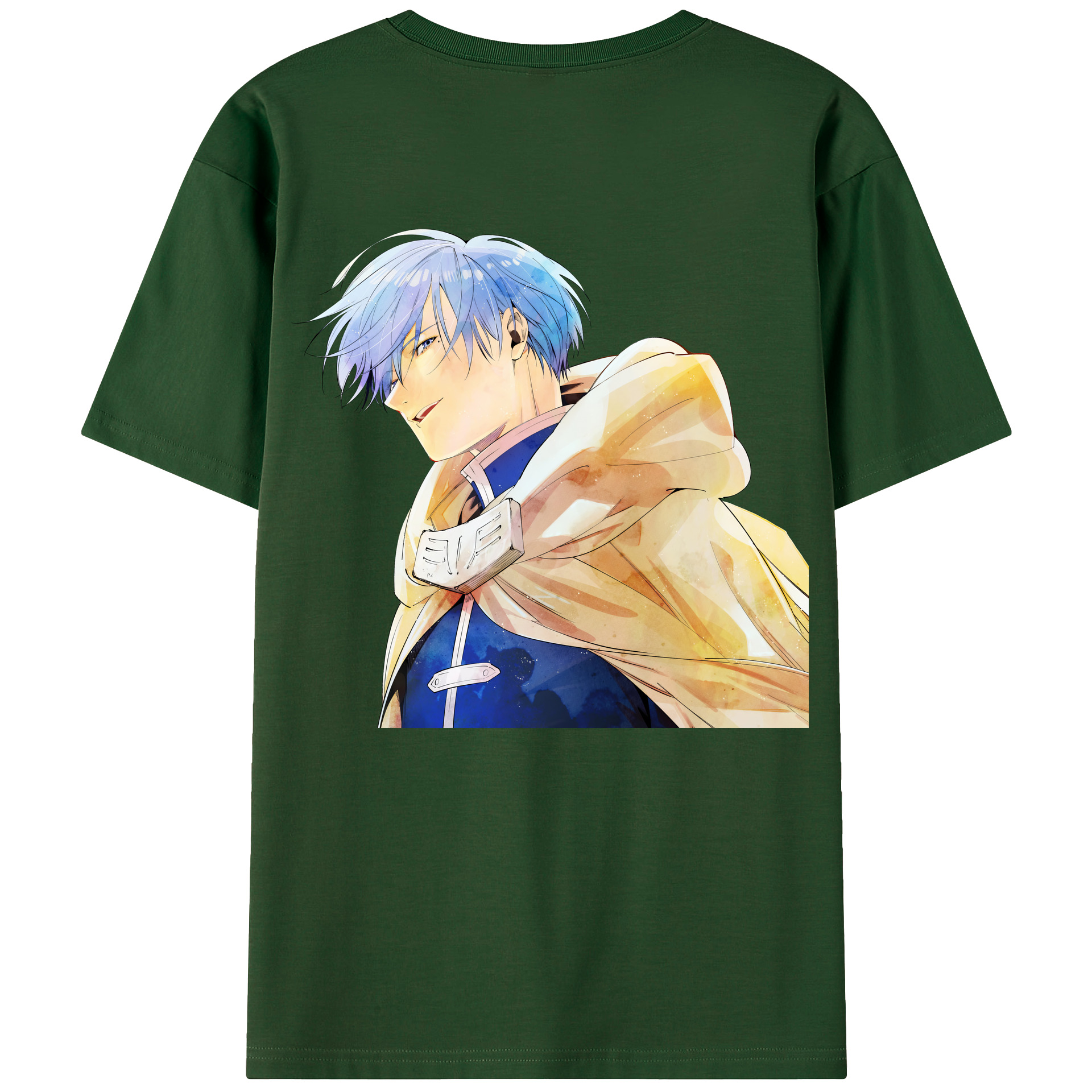 （画像用） 葬送のフリーレン Frieren 綿100％半袖Tシャツ（背面プリント）